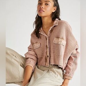 FREE PEOPLE - FP SCOUT Cropped Jacket